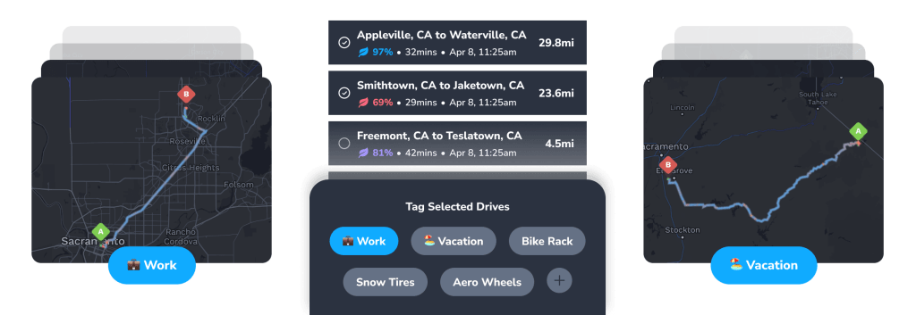 Tag Your Tesla Drives by&nbsp;Category