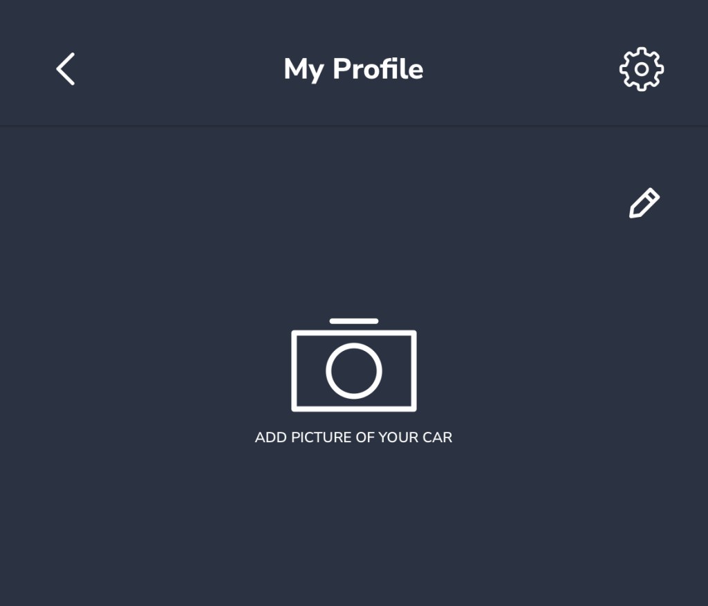 Add a picture of your car